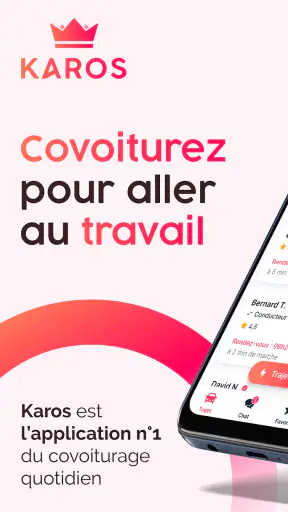 Karos - covoiturage quotidien screenshot 1