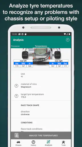 Kart Chassis Setup Pro screenshot 6