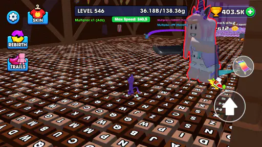 Keyboard Escape: Speed Parkour screenshot 10