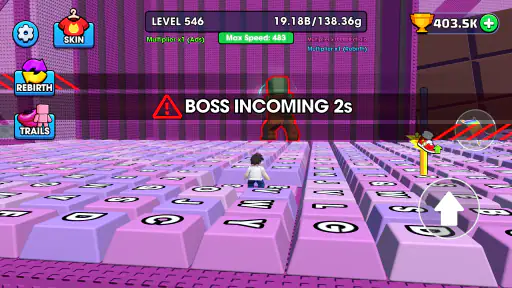 Keyboard Escape: Speed Parkour screenshot 12
