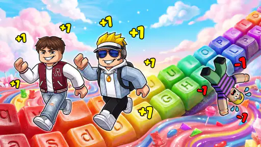 Keyboard Obby: ASMR Speed Run screenshot 2