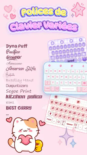 Keyboard Themes: Emoji Fonts screenshot 10