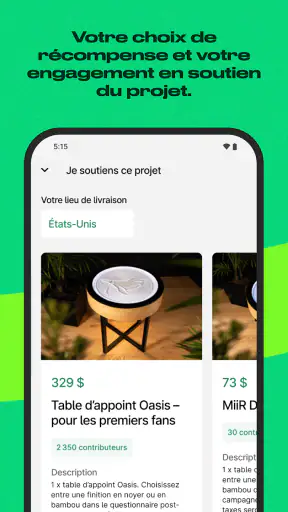 Kickstarter screenshot 3