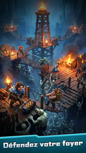Kingdom Fall : Défense Zombie screenshot 6