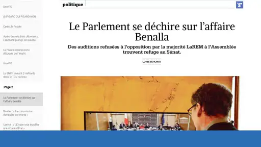Kiosque Figaro: Journal screenshot 11