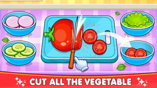 Kitchen Set Cooking Chef Time screenshot 9