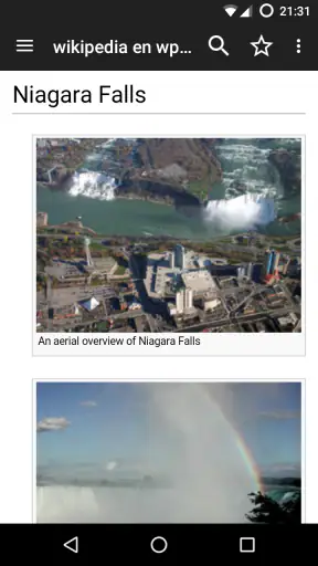 Kiwix, Wikipédia sans Internet screenshot 3