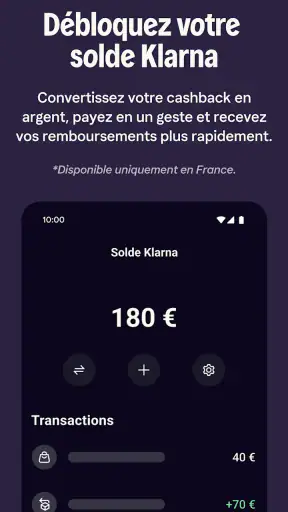 Klarna : gérez votre argent screenshot 7