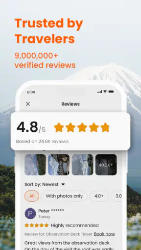 Klook screenshot 2