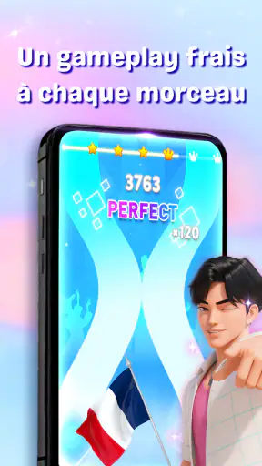 Kpop Tiles : Piano Rythme Jeu screenshot 11