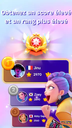Kpop Tiles : Piano Rythme Jeu screenshot
