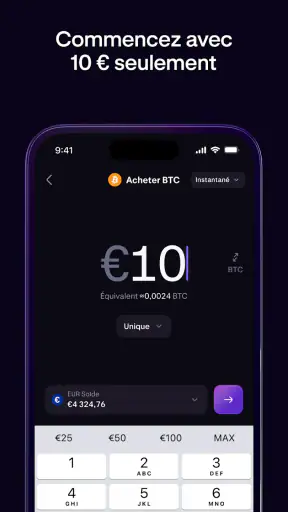Kraken: Achat Crypto & Bitcoin screenshot 11