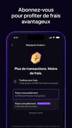 Kraken: Achat Crypto & Bitcoin screenshot 7