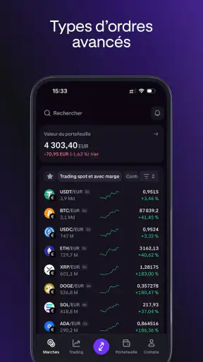 Kraken Pro : Trading de crypto screenshot 10