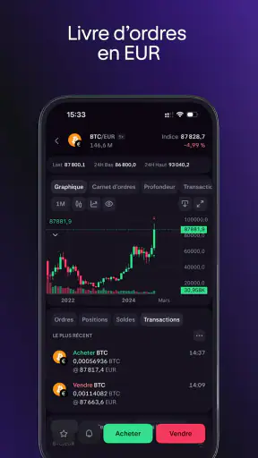 Kraken Pro : Trading de crypto screenshot 9