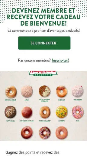 Krispy Kreme France screenshot 2