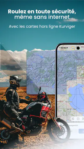 Kurviger navigation moto screenshot 6