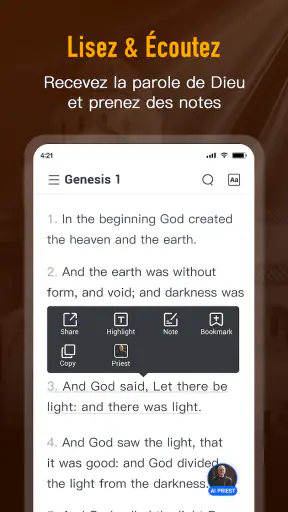 La Bible, Bible LSG + Audio screenshot 3