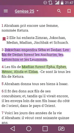 La bible de Jérusalem Français screenshot 2