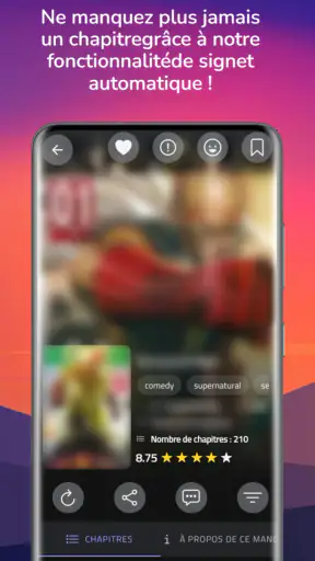 La bibliothèque de manga (Fr) screenshot 4