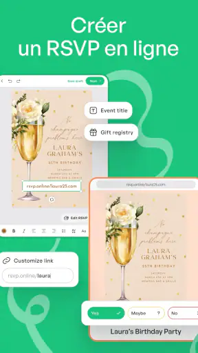 La Carte d'Invitation parfaite screenshot 12