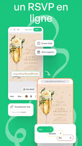 La Carte d'Invitation parfaite screenshot 4