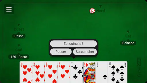 La Coinche / Belote Contrée screenshot 12