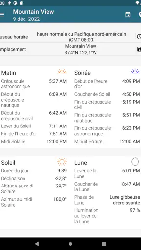 Sun Position Pro screenshot 12