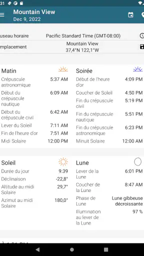 Sun Position Pro screenshot 8