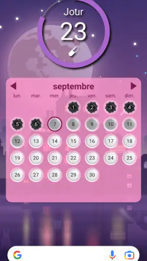 Lady Pill Widgets screenshot 1