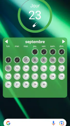 Lady Pill Widgets screenshot 4