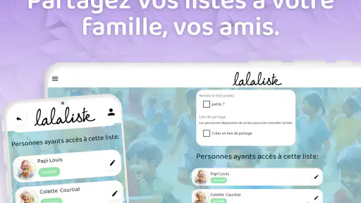Lalaliste - Liste de Naissance screenshot 11