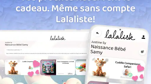 Lalaliste - Liste de Naissance screenshot 12