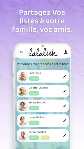 Lalaliste - Liste de Naissance screenshot 3