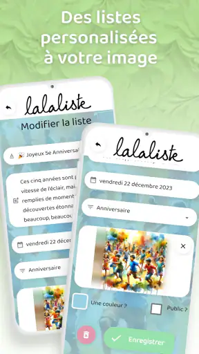 Lalaliste - Liste de Naissance screenshot 6
