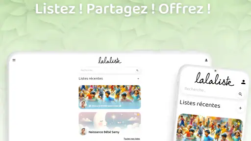 Lalaliste - Liste de Naissance screenshot 9