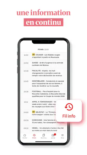 L'Alsace : l'actu en direct screenshot 2