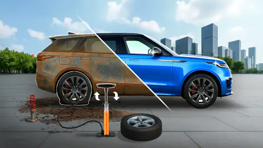 Lavage de voiture : jeu ASMR screenshot 2