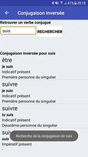 Le Conjugueur screenshot 4