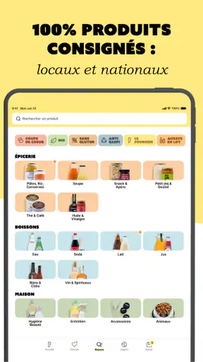 Le Fourgon, produits consignés screenshot 7