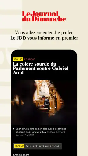 Le JDD : actualités et info screenshot 1