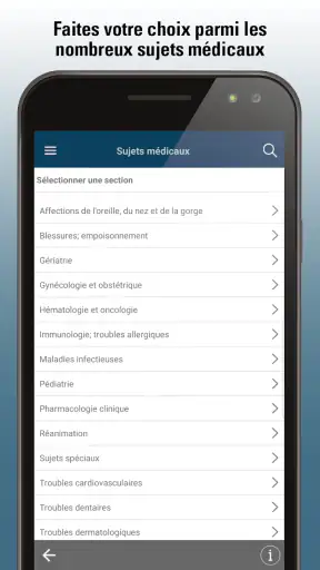 Le Manuel MSD Professionnel screenshot 2