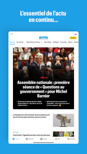 Le Parisien : l'info en direct screenshot 9
