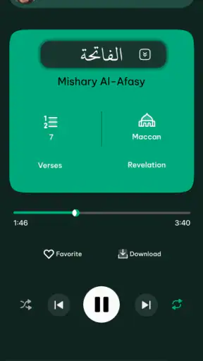 Lecteur Coran audio hors ligne screenshot 2