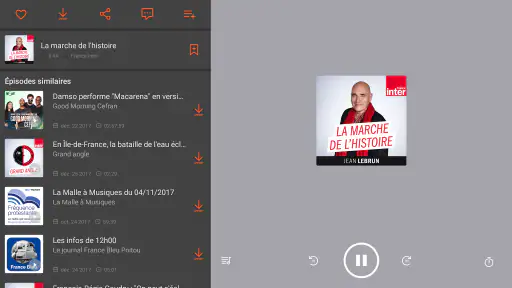 Lecteur de podcast - Castbox screenshot 7