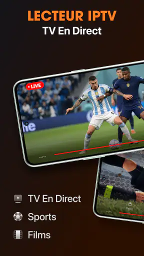 Lecteur IPTV, TV en direct screenshot 1