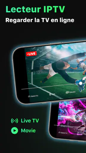Lecteur IPTV - TV En Ligne screenshot 1