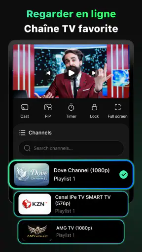 Lecteur IPTV - TV En Ligne screenshot 10