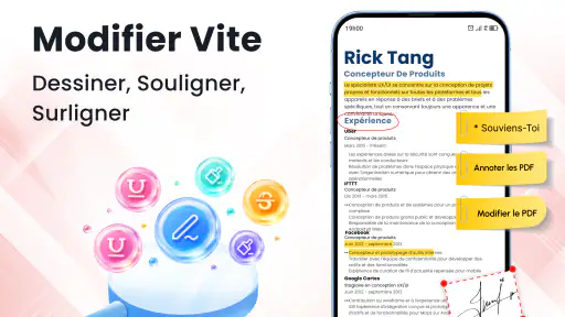 Lecteur PDF - Lire et éditer screenshot 2