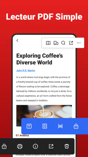Lecteur PDF, Visionneuse PDF screenshot